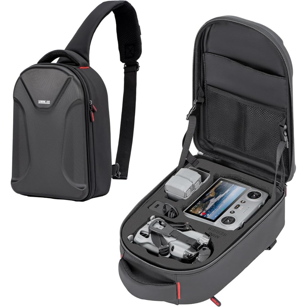 Drone Backpack - กระเป๋าเป้สะพายหลังกันน้ำสำหรับ DJI Mini 5 Pro/4 Pro/3