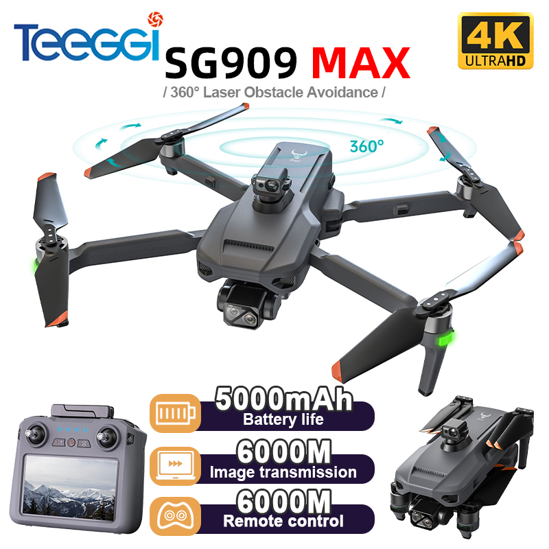 Drone Controller Screen - Teeggi SG909 MAX GPS Drone พร้อมกล้อง