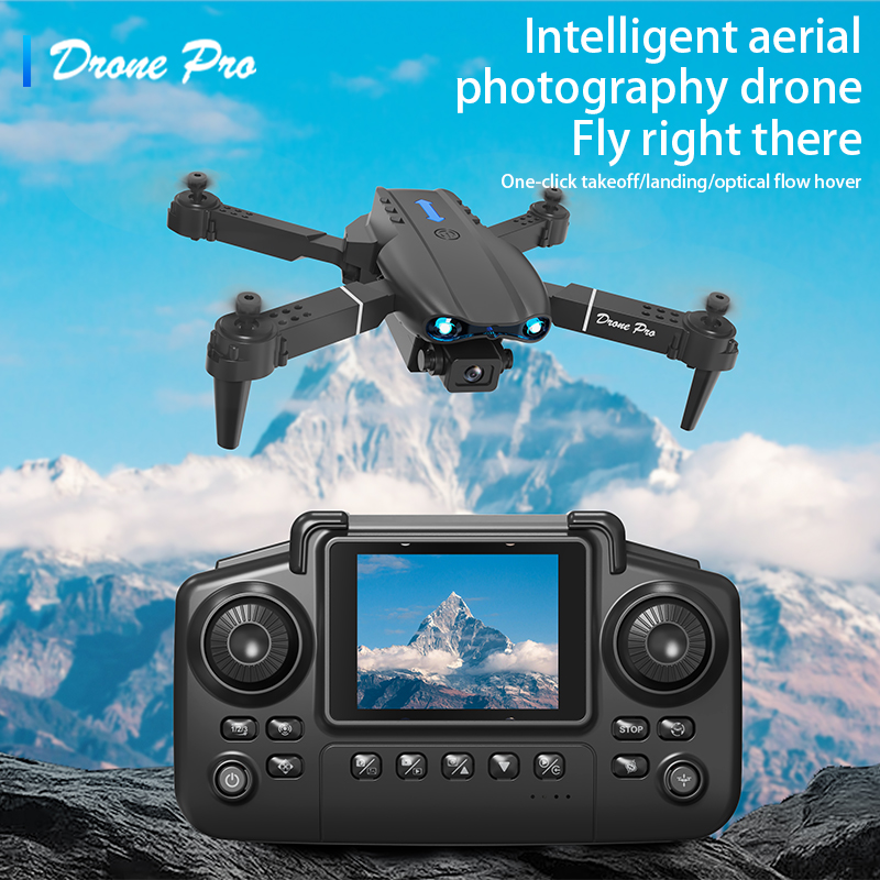 Drone Controller Screen - E99 Airหน้าจอควบคุมDrone Professionalกว้างRC Dron HD 4Kกล้องพับเฮลิคอปเตอร์เครื่องบินQuadcopter
