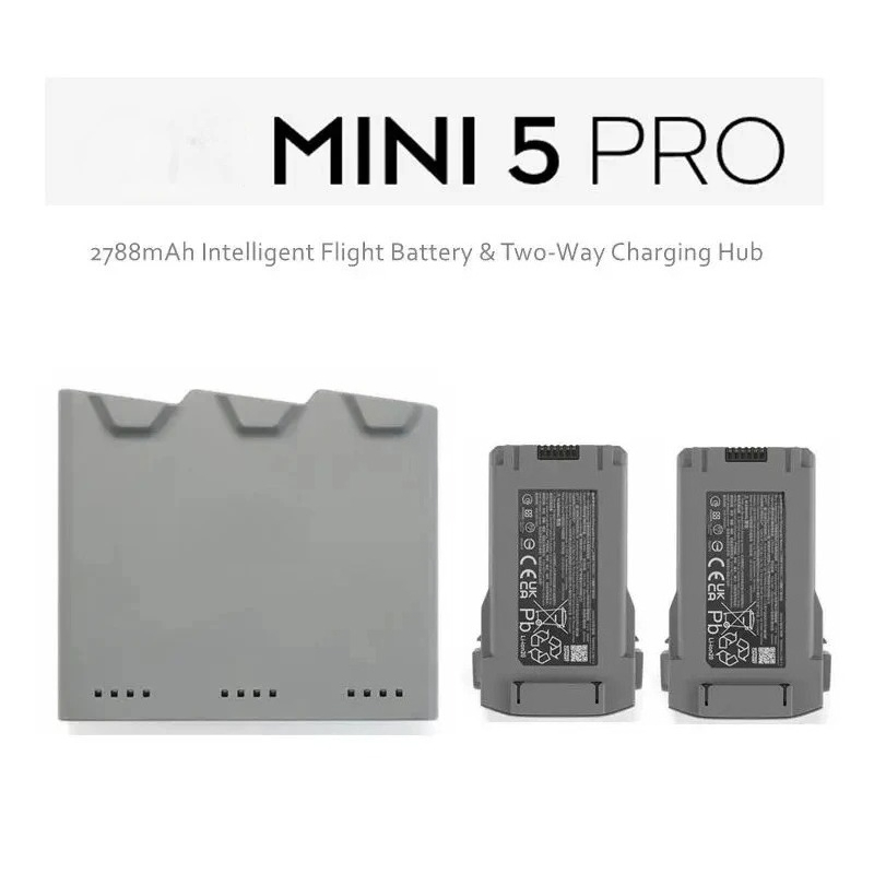 Drone Charging Hub - แบตเตอรี่โดรน Mini 5 Pro ความจุ 2788mAh