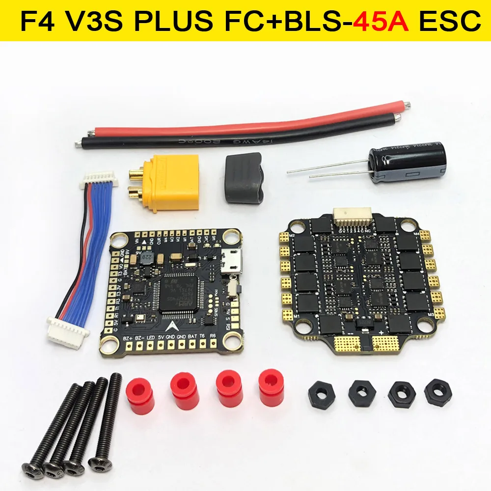 ชุดควบคุมการบิน NEW F4 V3S PLU - Betaflight Fc F4 บทวิจารณ์และราคา