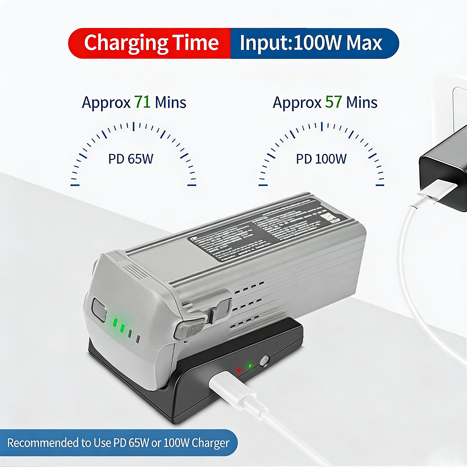 สำหรับแบตเตอรี่โดรน DJI Air 3/ - Drone Charging Hub บทวิจารณ์และราคา