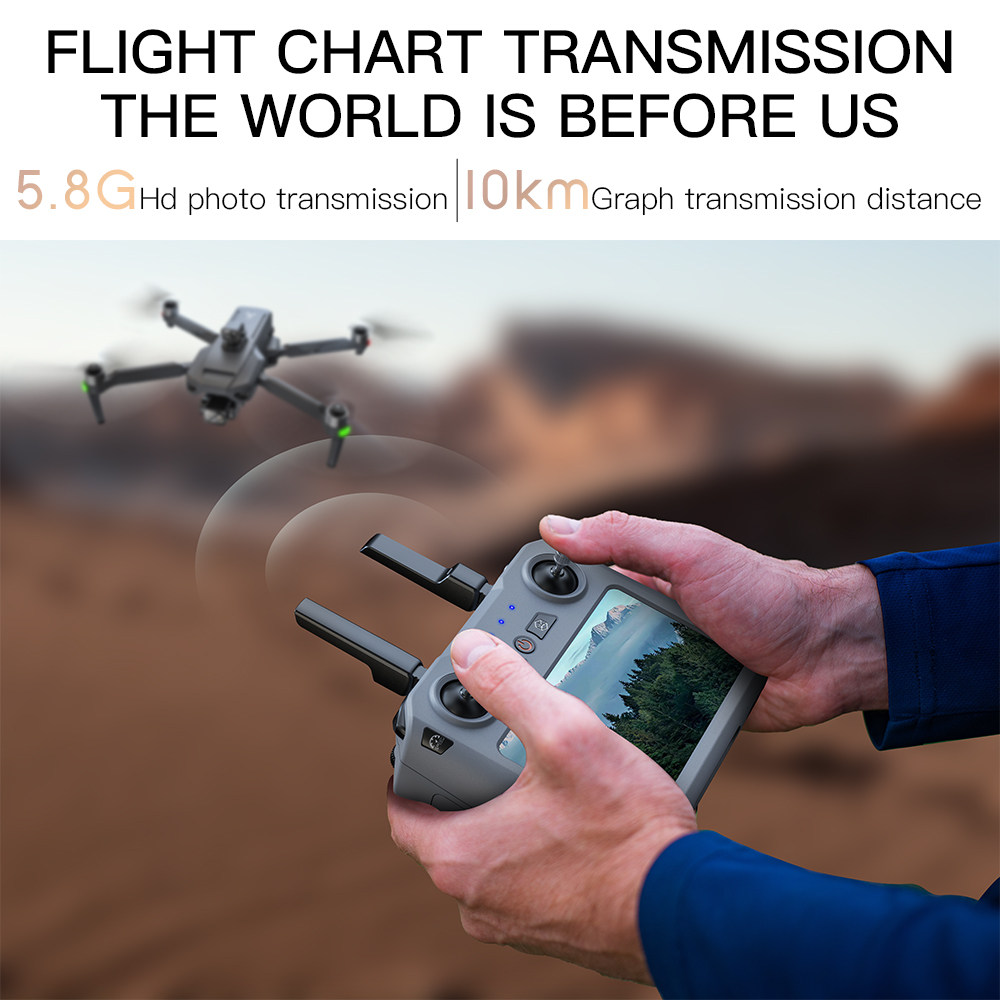 Teeggi SG909 MAX GPS Drone พร้ - Drone Controller Screen บทวิจารณ์และราคา