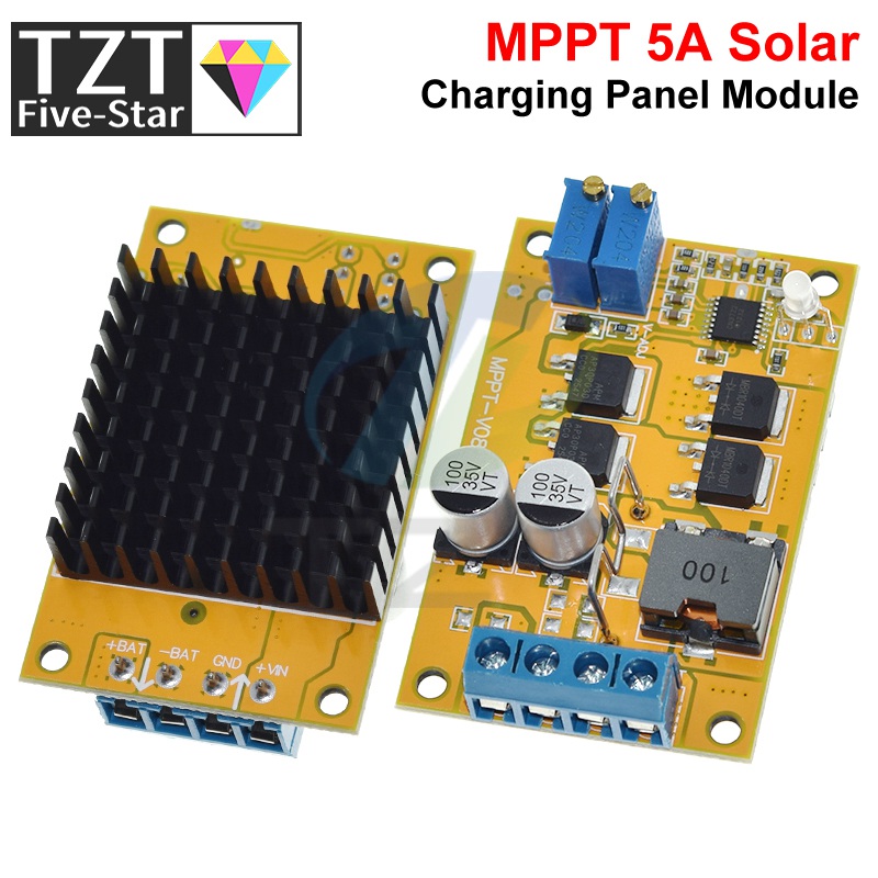 TZT 5A MPPT แผงควบคุมพลังงานแส - Drone Solar Charger บทวิจารณ์และราคา